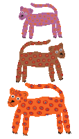Happy Cheetah Sticker - Happy Cheetah Stickers
