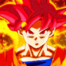 Goku Super Saiyan God GIF - Goku Super Saiyan God GIFs