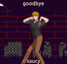 Goodbye Saucy Goodbye GIF - Goodbye Saucy Goodbye Saucy GIFs