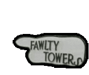 Fawlty Towers John Cleese Sticker - Fawlty Towers John Cleese 70s Stickers