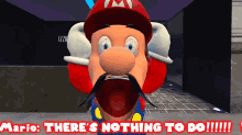 Smg4 Mario GIF - Smg4 Mario Theres Nothing To Do GIFs