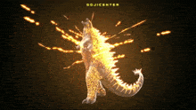 a picture of a monster with the word gojicenter written above it