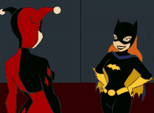 Batgirl Harley Quinn GIF - Batgirl Harley Quinn Punch GIFs