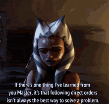Direct Orders Following Orders GIF - Direct Orders Following Orders Ahsoka Tano GIFs