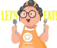 Cookpad Cooking Sticker - Cookpad Cooking Eating Stickers