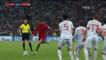 Gol De Cristiano Ronaldo GIF - Gol Penalti Portugal GIFs