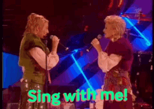 Sing With Me Henriette Strobel GIF - Sing With Me Henriette Strobel Edina Pop GIFs