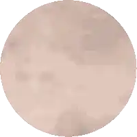 a circle with a blurred image of a person 's face in it