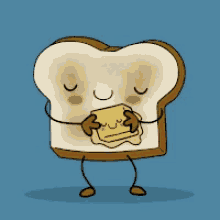Toast Butter GIF - Toast Butter You Melt My Heart GIFs