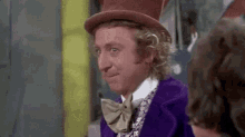 Willy Wonka Lean In GIF - Willy Wonka Lean In GIFs