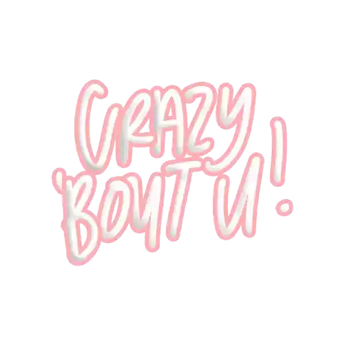 Crazy About You Sticker - Crazy About You Happy Girl Stickers