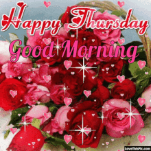 Happy Thursday Good Morning GIF - Happy Thursday Good Morning Flowers GIFs