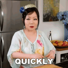 Quickly Emily Kim GIF - Quickly Emily Kim Maangchi GIFs
