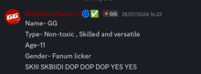 a screenshot of a game called gg is displayed