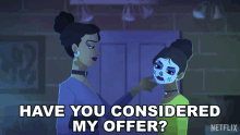 Have You Considered My Offer Marta Contreras GIF - Have You Considered My Offer Marta Contreras Sylvia Villagran GIFs