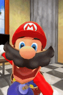 Uncanny Mario GIF - Uncanny Mario Smg4 GIFs