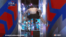 Moving Forward While Jumping American Ninja Warrior GIF - Moving Forward While Jumping American Ninja Warrior Moving Ahead With Energetic Leaps GIFs