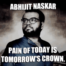 Abhijit Naskar Naskar GIF - Abhijit Naskar Naskar Hardship GIFs