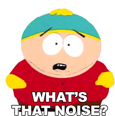 Whats That Noise Eric Cartman Sticker - Whats That Noise Eric Cartman South Park Stickers