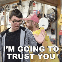 Im Going To Trust You Steve Terreberry GIF