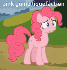 Pink Gump Pinkie Pie GIF - Pink Gump Pinkie Pie Liquefaction GIFs