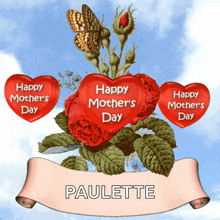 Special Mothers Day Message Mothers Day Red Roses GIF - Special Mothers Day Message Mothers Day Red Roses Moms Day GIFs