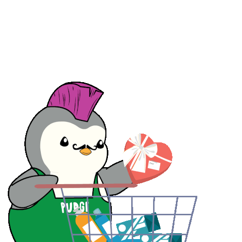 Shopping Holidays Sticker - Shopping Holidays Penguin Stickers