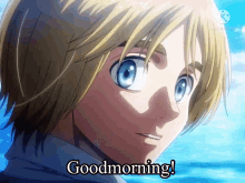 Good Morning Armin Aot GIF - Good Morning Armin Aot Goodmorning Aot GIFs