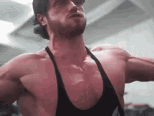 Owenpowell Bodybuilder Physique Workout Gym Muscles Hot Man GIF