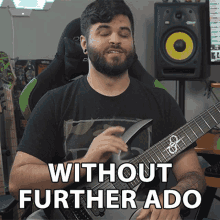 Without Further Ado Andrew Baena GIF - Without Further Ado Andrew Baena With No More Delay GIFs