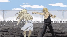fullmetal alchemist edward elric fma edward vs father anime fight