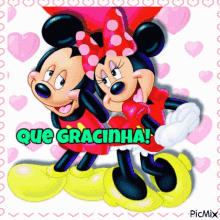 Mikey E Minie Mickey Mouse GIF - Mikey E Minie Mickey Mouse Minnie Mouse GIFs