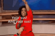 Among Us Oprah GIF - Among Us Oprah You Get GIFs