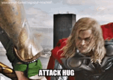 Hugs Loki GIF - Hugs Loki Thor GIFs