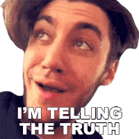 Im Telling The Truth Casey Frey Sticker - Im Telling The Truth Casey Frey Im Being Honest Stickers