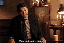 Harvey Dent I Mean GIF - Harvey Dent I Mean We Really Thought That You'Re The Dad To Your Daughter GIFs