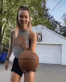 Basketball Girl GIF - Basketball Girl Early GIFs