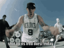 Fred Durst Friday Limp Bizkit GIF - Fred Durst Friday Limp Bizkit Stfu GIFs