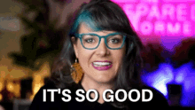 The Prepared Performer Molly Mahoney GIF - The Prepared Performer Molly Mahoney Its So Good GIFs