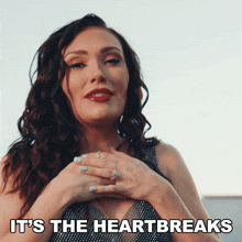 It'S The Heartbreaks Kylie Morgan GIF - It'S The Heartbreaks Kylie Morgan Making It Up As I Go Song GIFs