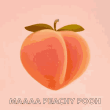 peach butt slap sleep my peachy pooh