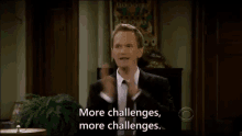 More Challenges GIF - More Challenges Challenge Barney GIFs