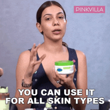You Can Use It For All Skin Types Palak Purswani GIF - You Can Use It For All Skin Types Palak Purswani Pinkvilla GIFs