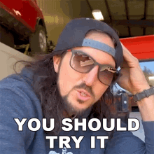 You Should Try It Steven Salowsky GIF - You Should Try It Steven Salowsky Rich Rebuilds GIFs