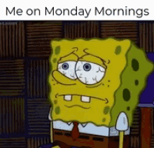Relatable Spongebob GIF - Relatable Spongebob Monday GIFs