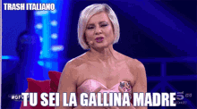 Trashitaliano Gallina Madre GIF - Trashitaliano Gallina Madre Antonella Elia GIFs