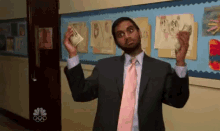 Swag GIF - Swag Parks And Rec Tom Haverford GIFs