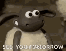 See You Tomorrow Elmer GIF - See You Tomorrow Elmer Sheep GIFs