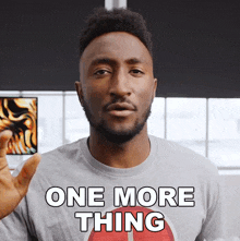 One More Thing Marques Brownlee GIF - One More Thing Marques Brownlee One Other Thing GIFs
