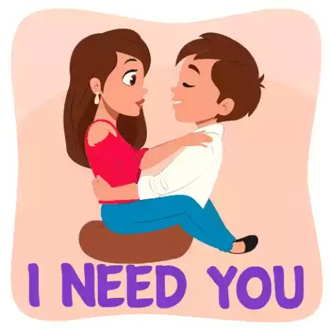 130718 I Need You Sticker - 130718 I Need You Hug Stickers